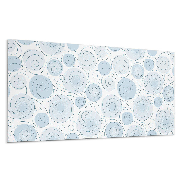 Panel na zeď Spirálové a vlnové vzory