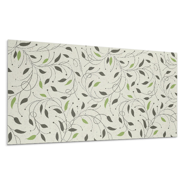 Pvc obkladový panel Vzor s listy a větvičkami