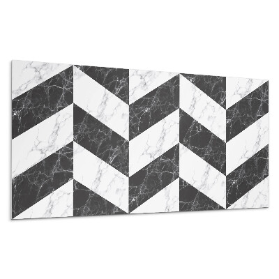 Pvc obkladový panel Mramorový vzor rybí kosti