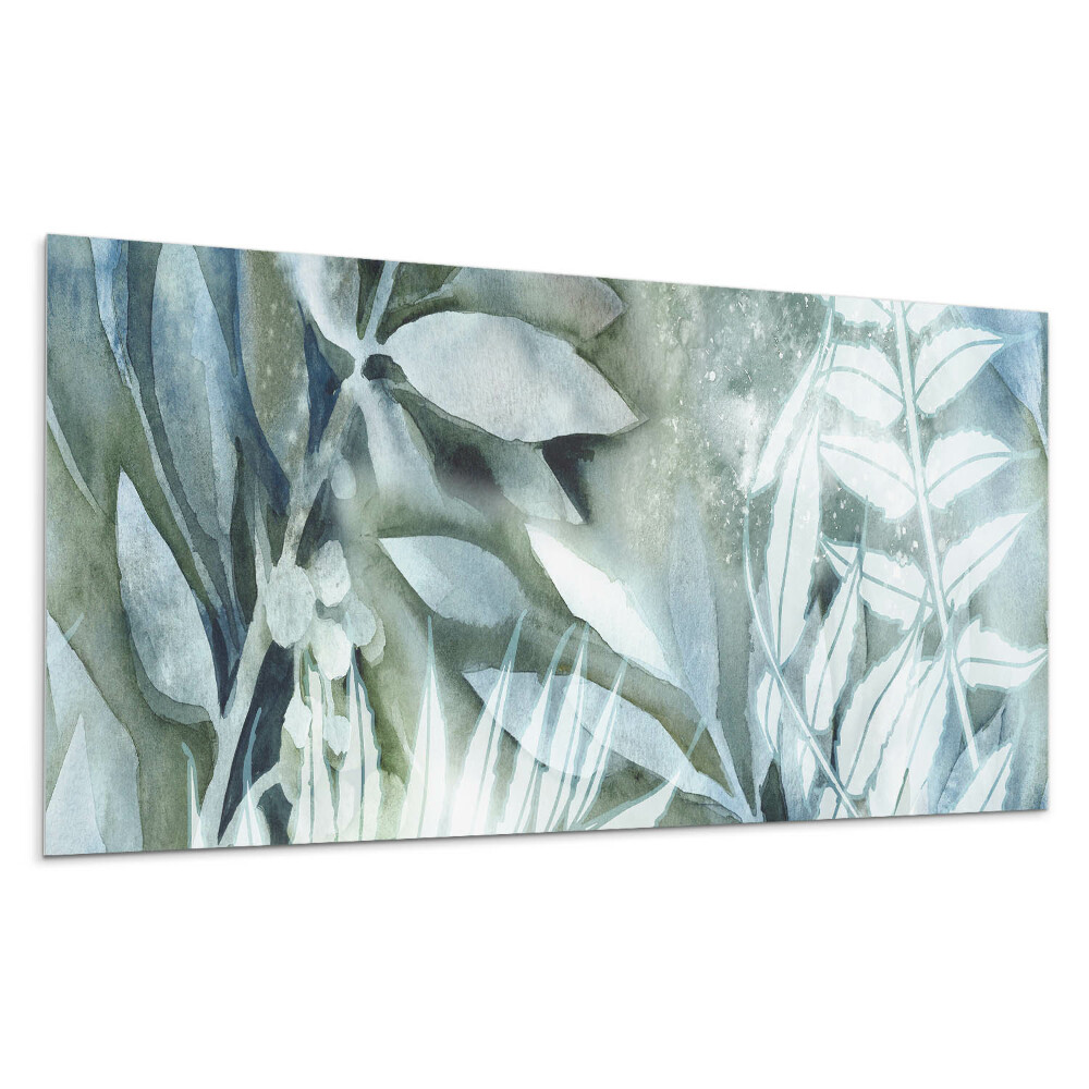 Panel na zeď Akvarelové rostlinné vzory