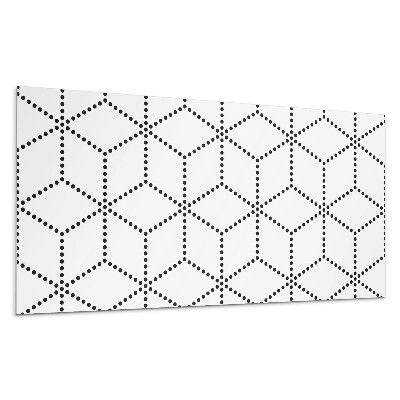 Nástěnný panel Šestihranný tečkový vzor