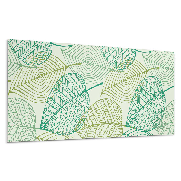 Pvc obkladový panel Listový vzor s čarami