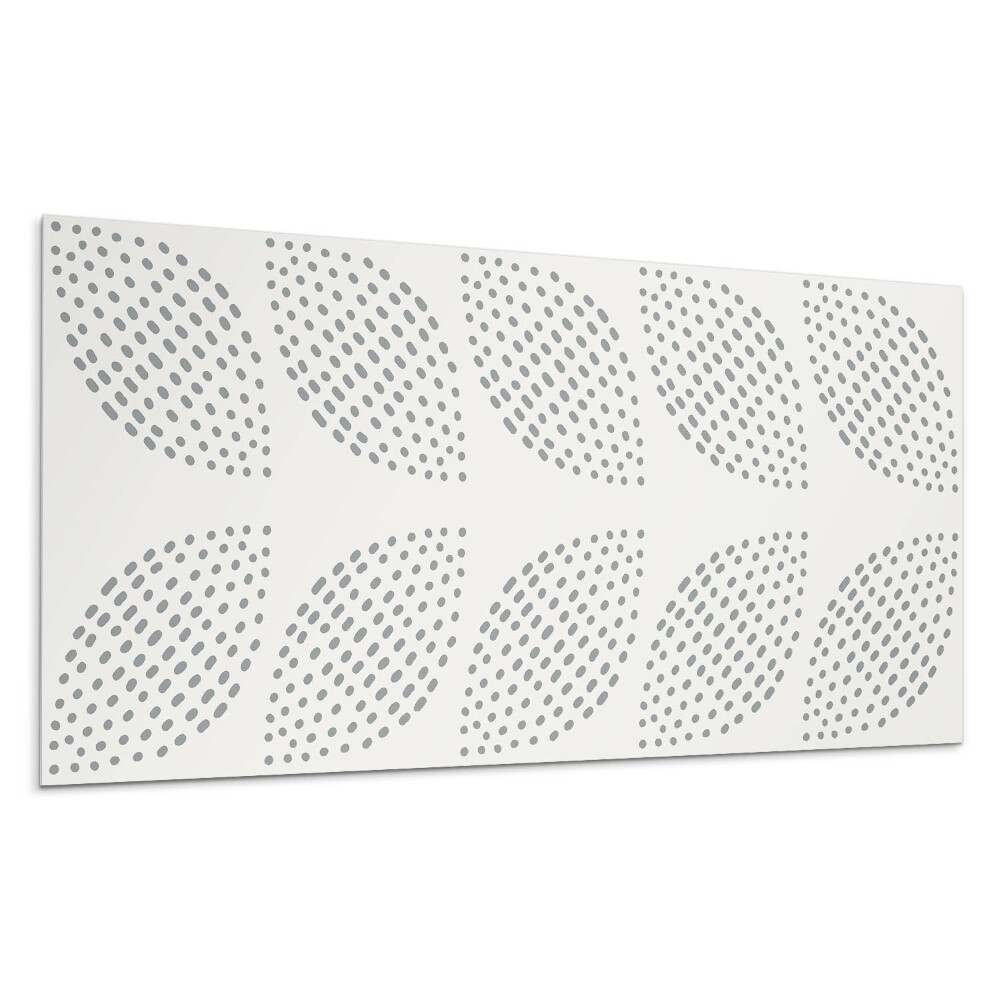 Nástěnný panel Listový vzor s tečkami