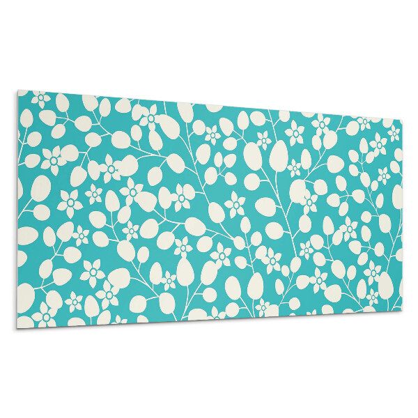 Panel na zeď Rostlinný vzor s květinami