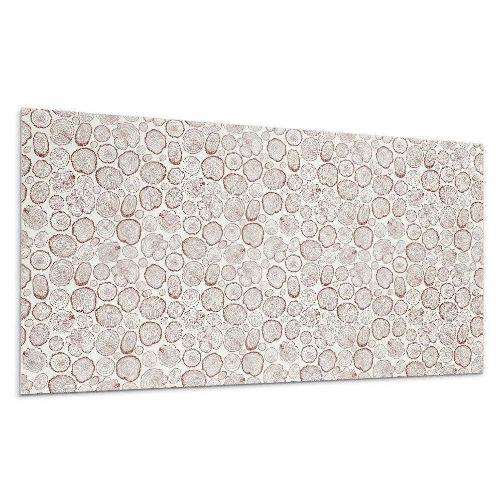 Panel na zeď Vzory kmenů stromů v pozadí