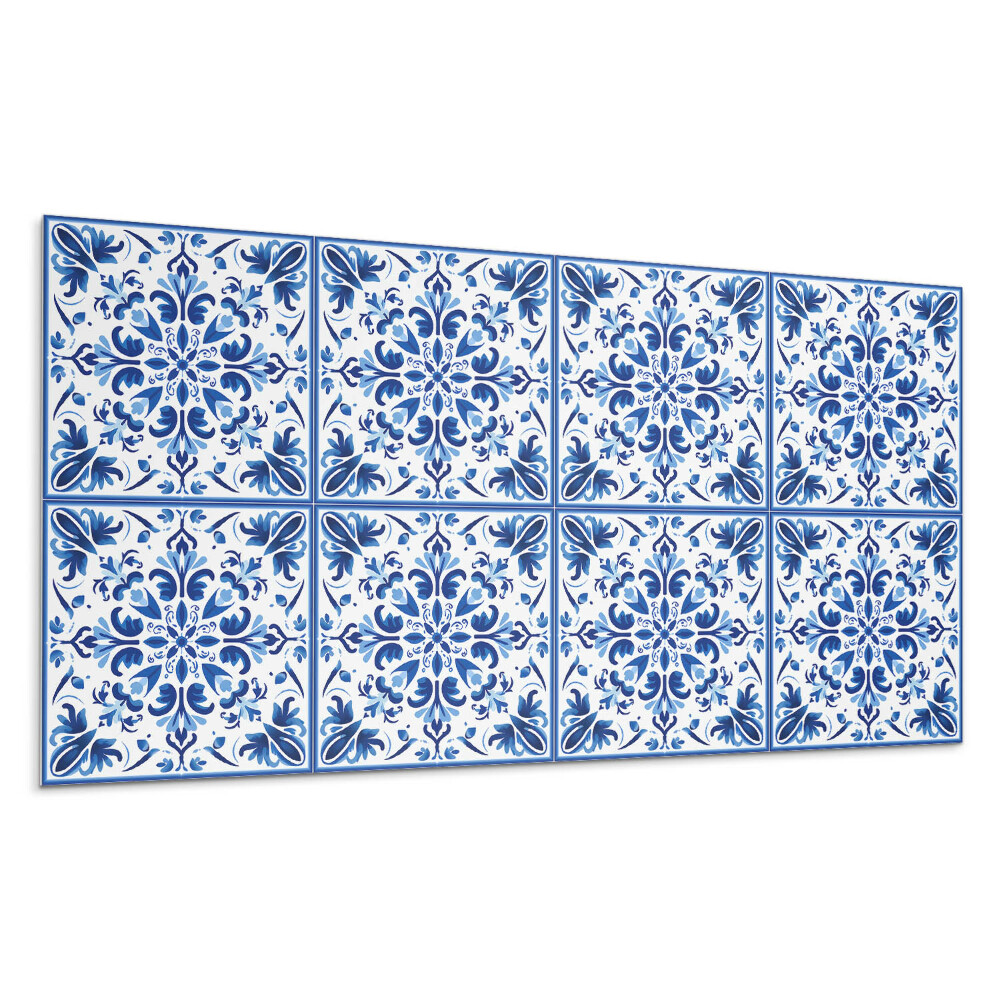 Dekoracni panel Květinový vzor v symetrii