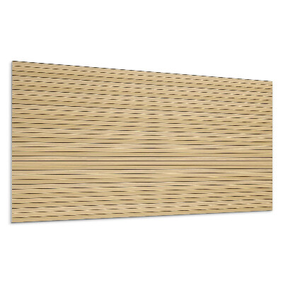 Panel na zeď Rovnoběžné dřevěné prkna
