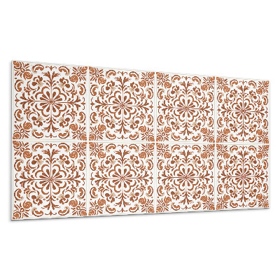 Nástěnný panel Ornamentální květinový vzor