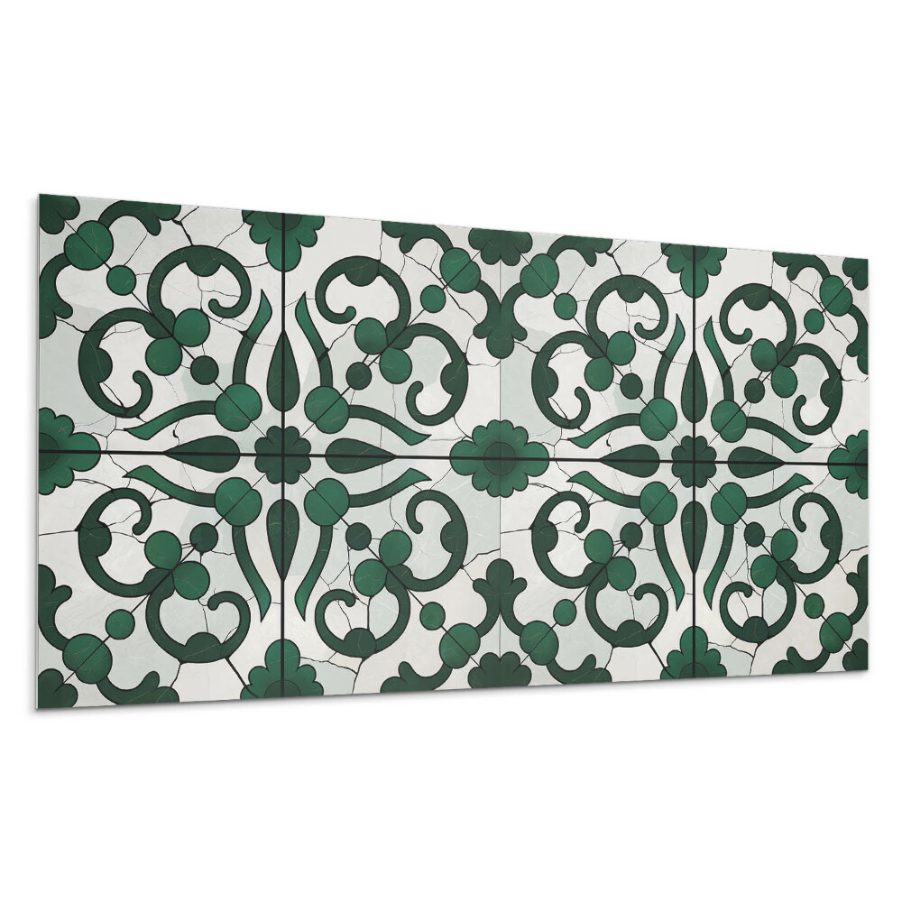 Nástěnný panel Rostlinný vzor s ornamenty