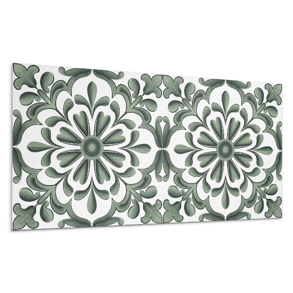 Panel na zeď Rostlinný motiv v kruhu