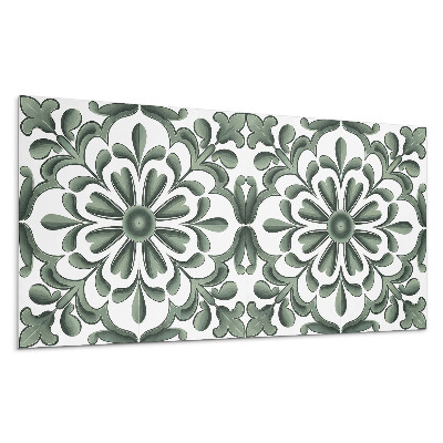 Panel na zeď Rostlinný motiv v kruhu