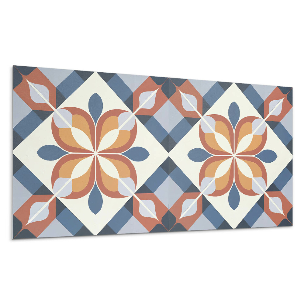 Dekoracni panel Geometrický květinový vzor
