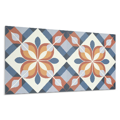 Dekoracni panel Geometrický květinový vzor