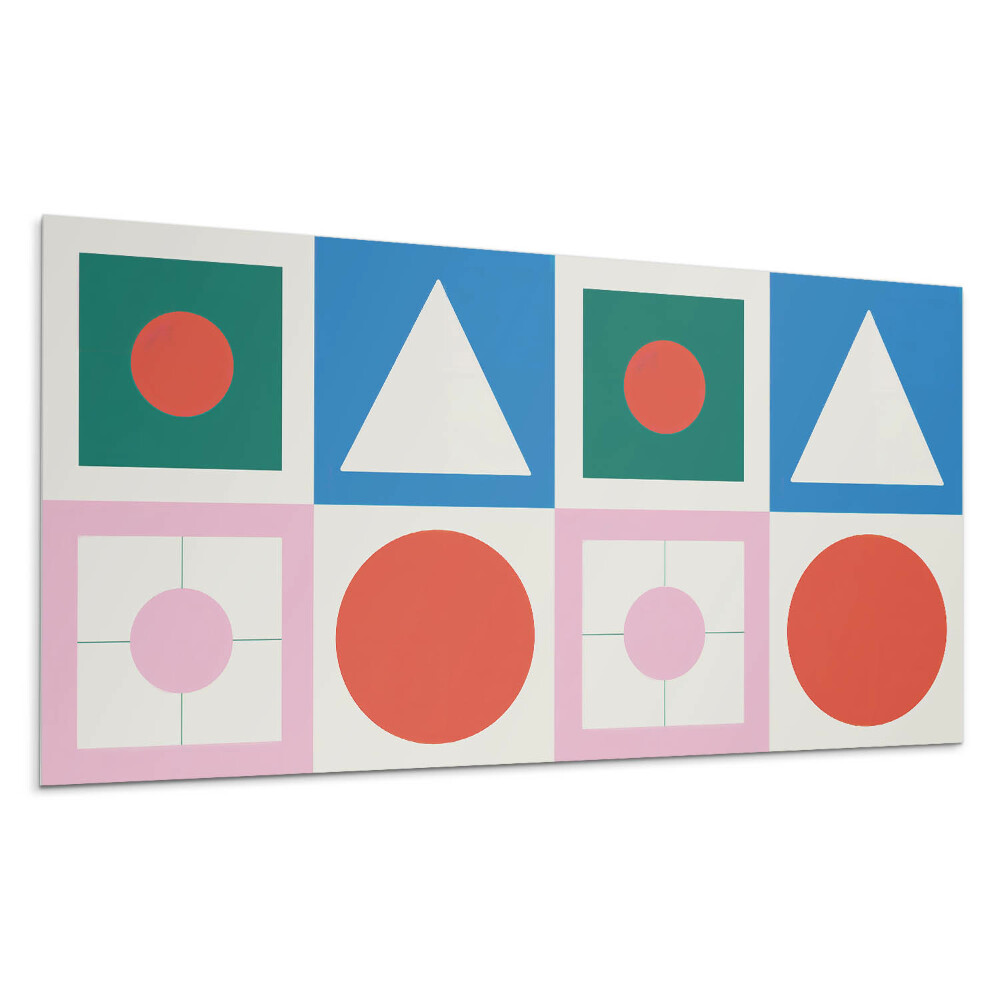 Dekoracni panel Geometrie v kontrastech