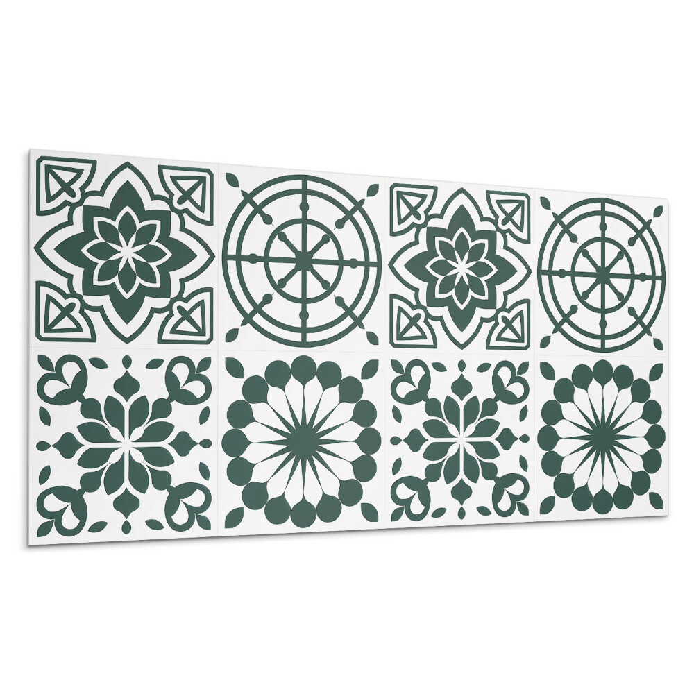 Panel na zeď Květinové a geometrické vzory