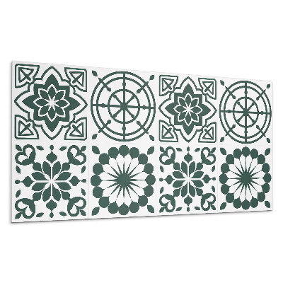 Panel na zeď Květinové a geometrické vzory