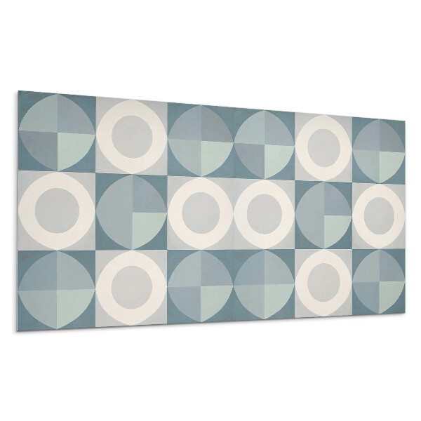 Pvc obkladový panel Geometrie kruhů a tvarů