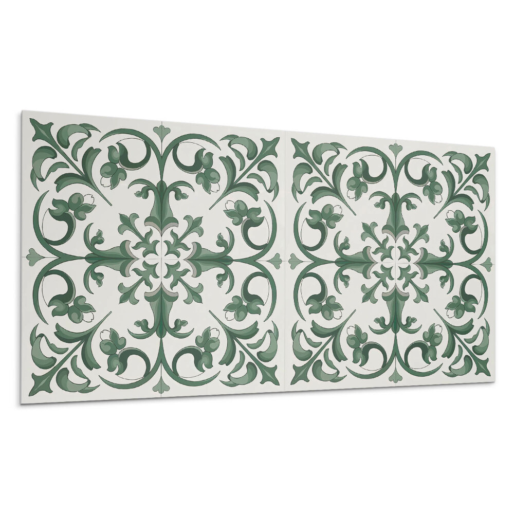 Nástěnný panel Rostlinný vzor s květinovým motivem