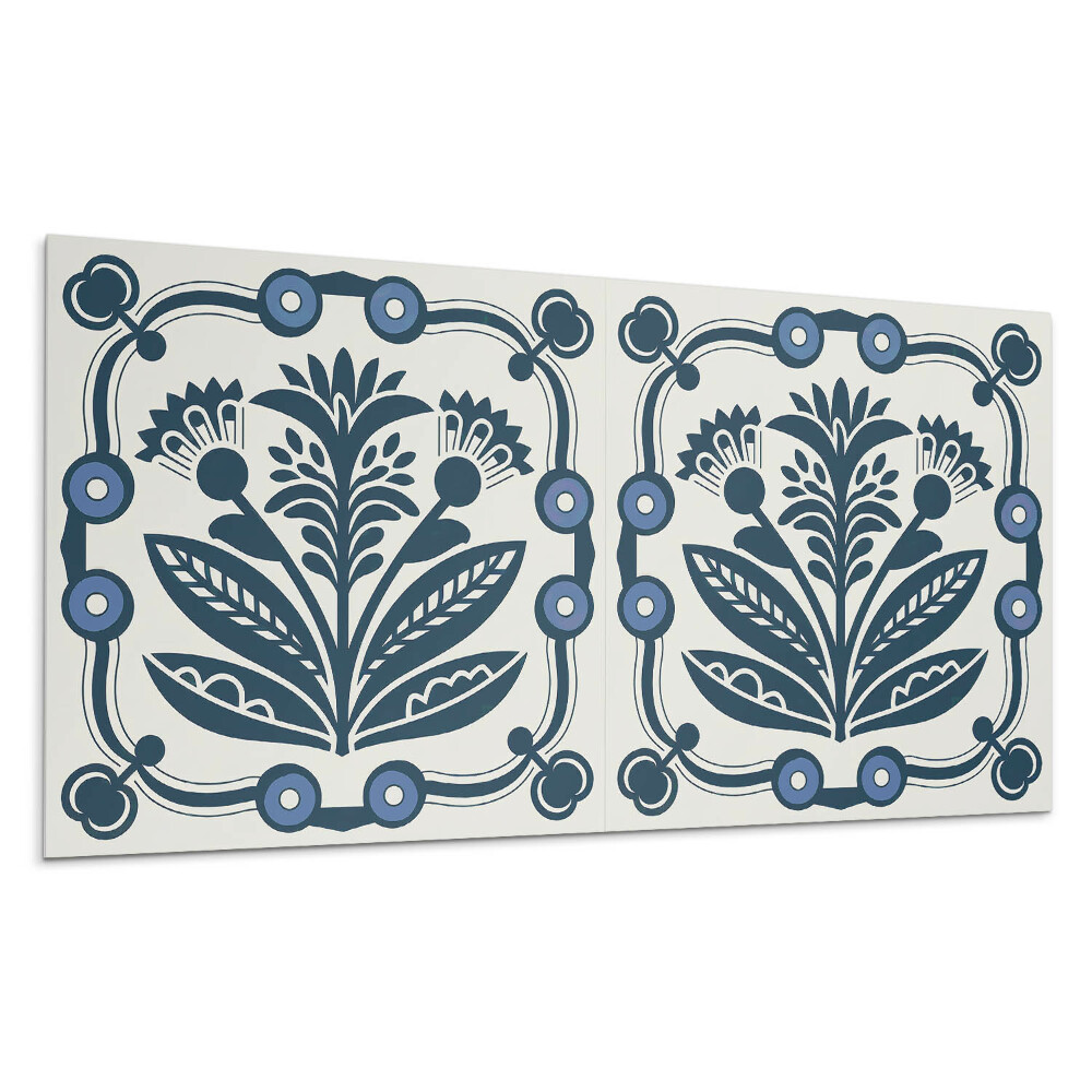 Pvc obkladový panel Květinový vzor s listy