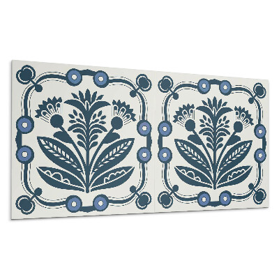 Pvc obkladový panel Květinový vzor s listy