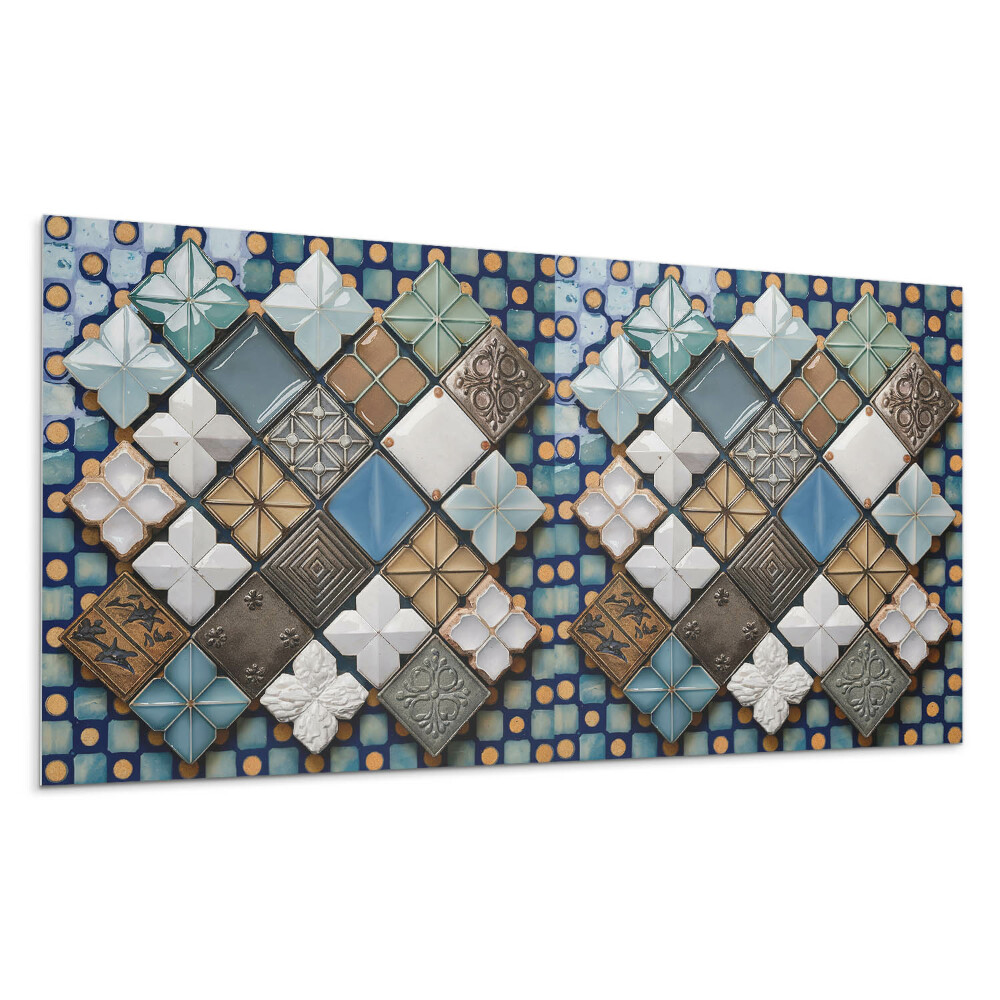 Panel na zeď Vzory keramických dlaždic