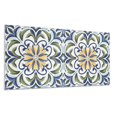 Nástěnný panel Rostlinný vzor s květinami