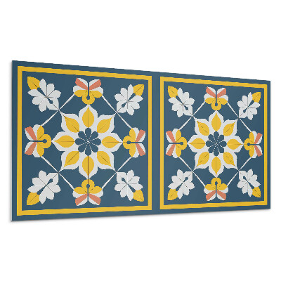 Panel na zeď Květinový vzor v symetrii