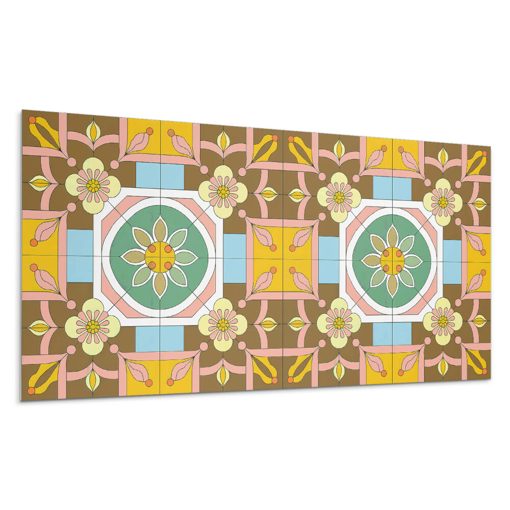 Panel na zeď Květinový vzor na pozadí