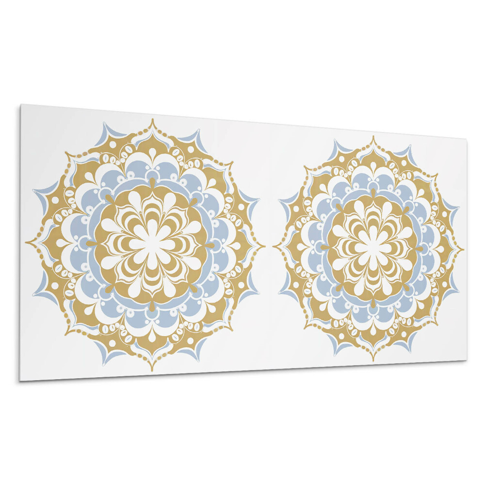 Dekoracni panel Květinový vzor mandaly