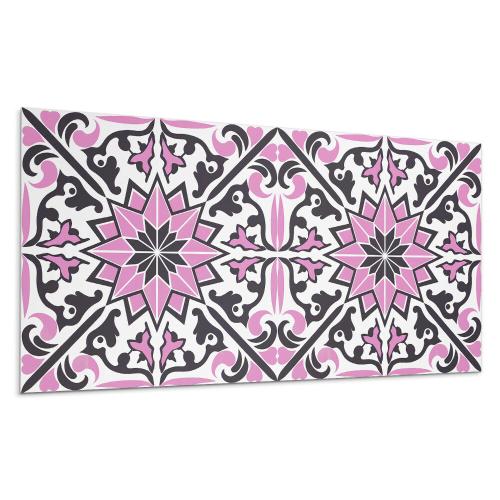 Panel na zeď Květinový vzor s ornamenty