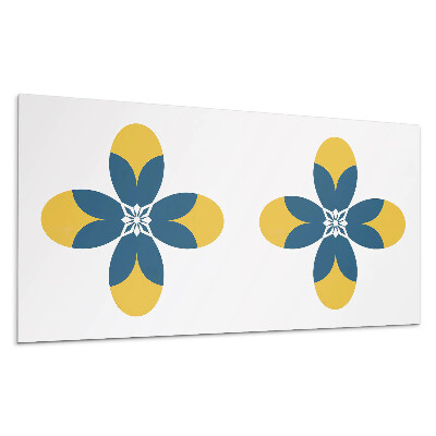 Panel na zeď Symetrický květinový vzor