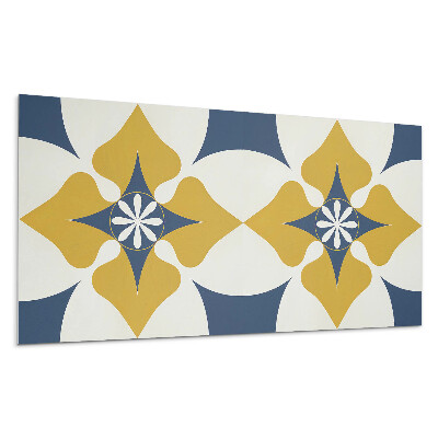 Pvc obkladový panel Květinový vzor se symetrií