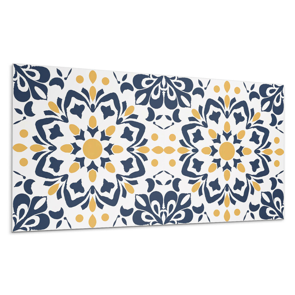 Panel na zeď Květinový vzor mandaly