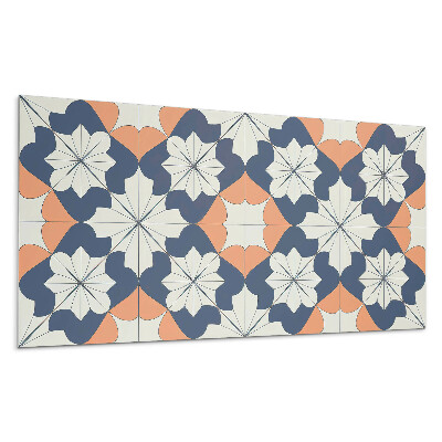 Dekoracni panel Geometrický květinový vzor