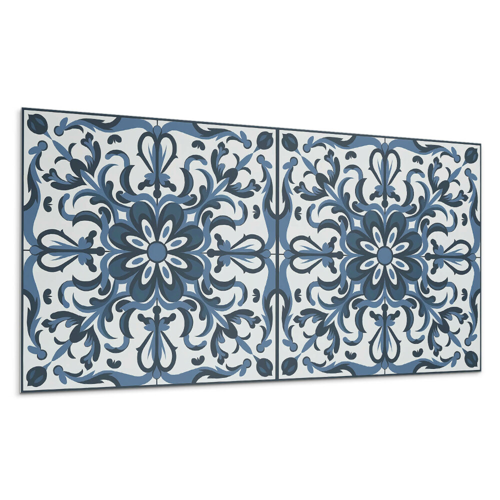 Dekoracni panel Květinový vzor s ornamenty