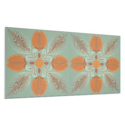 Panel na zeď Květinový vzor s listy