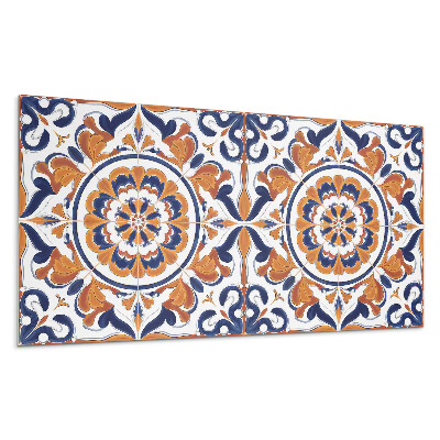 Pvc obkladový panel Květinový vzor v kruhu