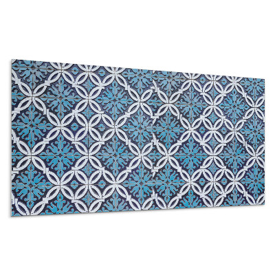 Dekoracni panel Geometrický vzor s květinovým motivem