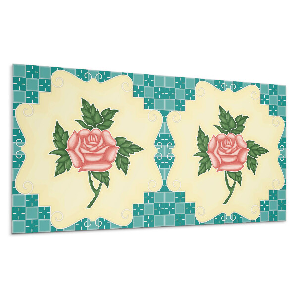 Pvc obkladový panel Květinové aranžmá z růží