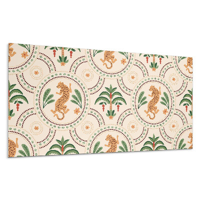 Panel na zeď Tropický leopardí vzor