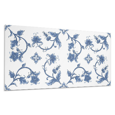 Pvc obkladový panel Květinový vzor na pozadí