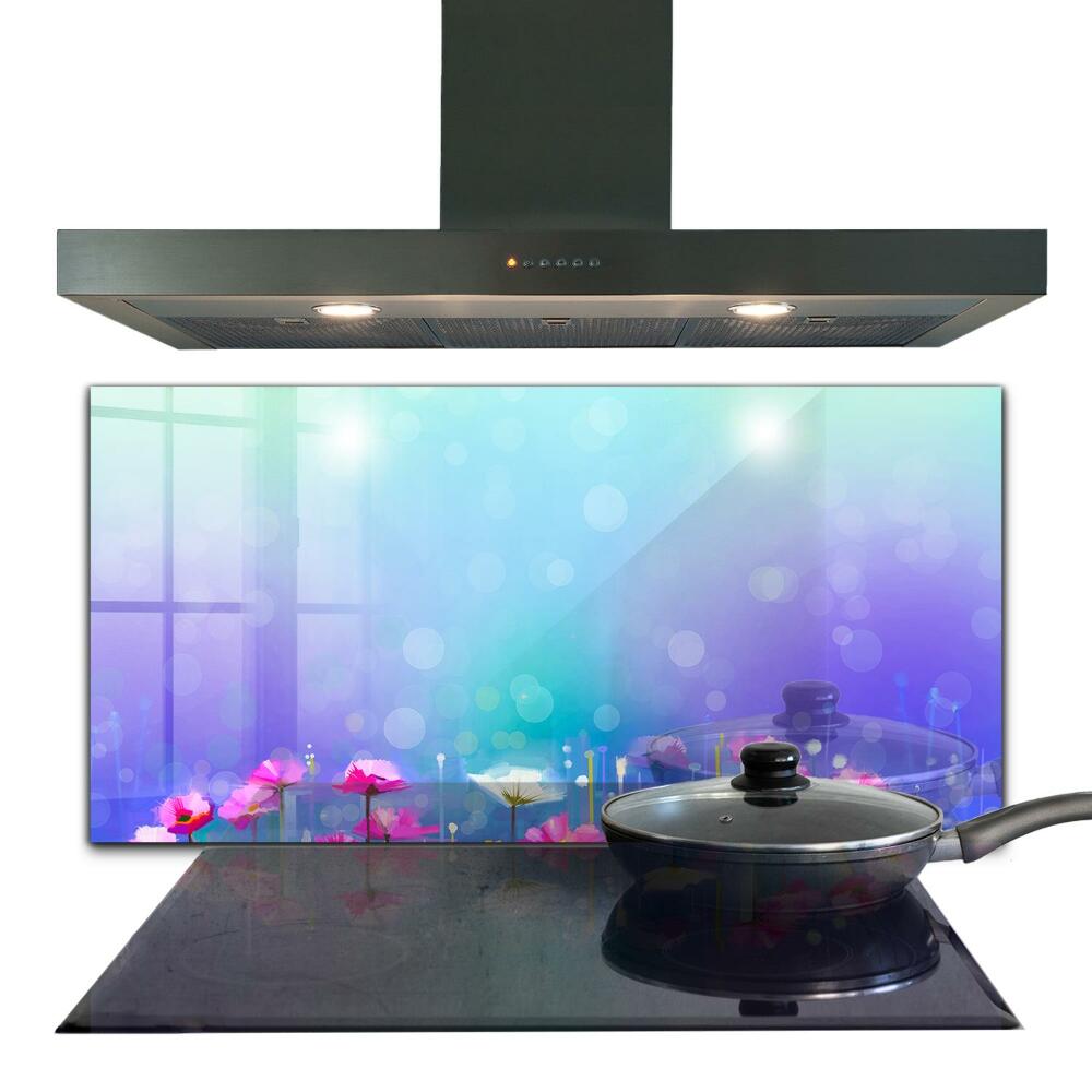 Obkladový panel do kuchyně Barevná louka