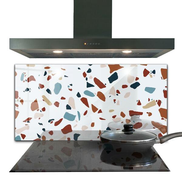 Kuchyňský panel Terrazzo kámen