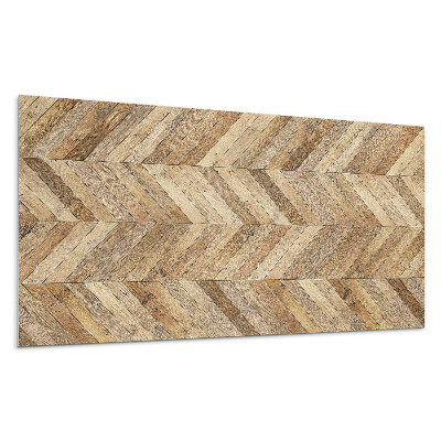 Panel na zeď Vzor rybí kosti dřeva