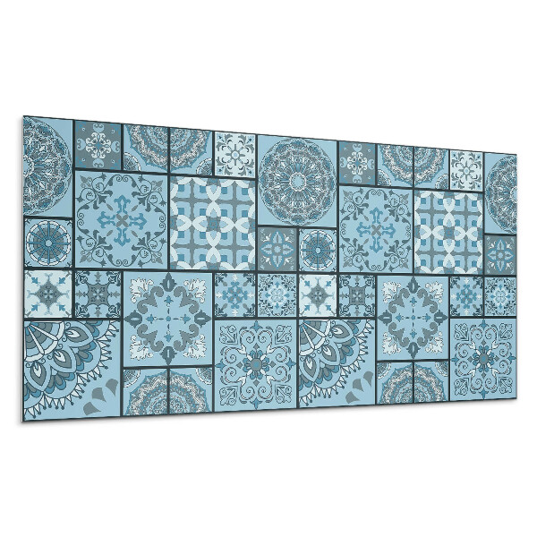 Dekoracni panel Vzory v geometrické mozaice
