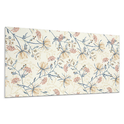 Obkladový panel Květinový vzor na pozadí