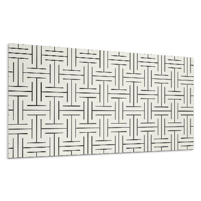 Dekoracni panel Geometrický kostkovaný vzor