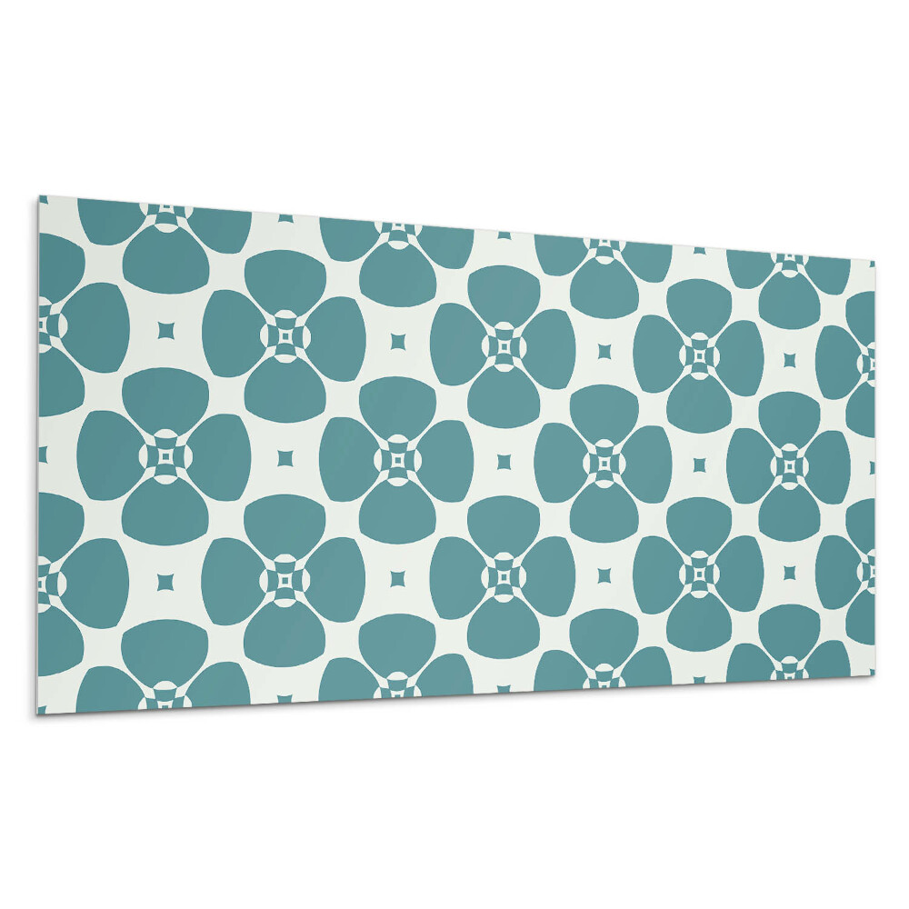 Nástěnný panel Květinový motiv v opakujícím se vzoru