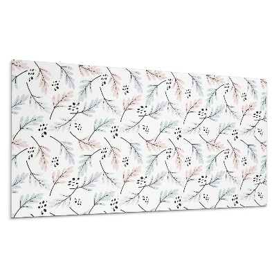 Nástěnný panel Jemný rostlinný vzor