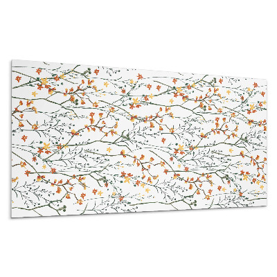 Dekoracni panel Květinový vzor na pozadí